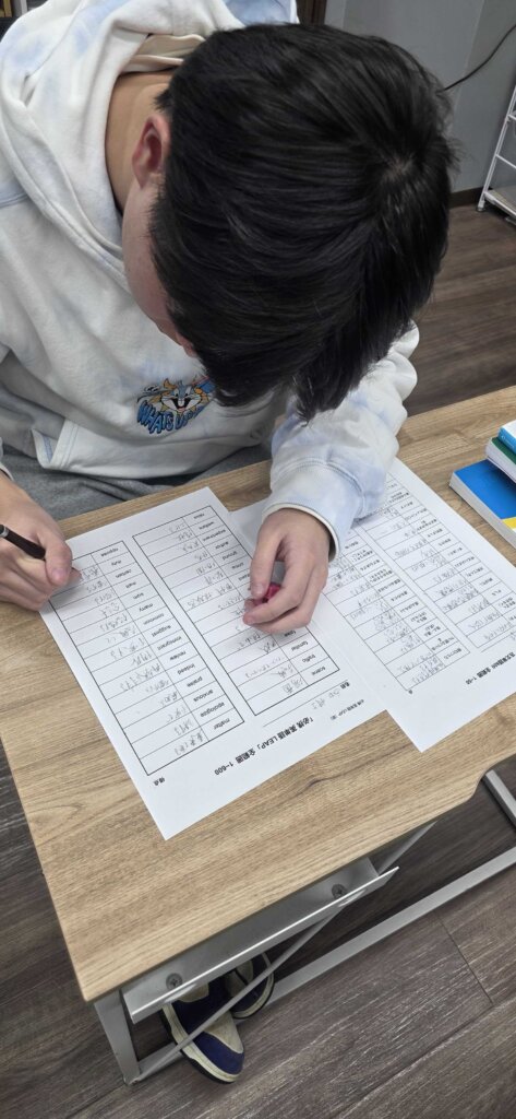 高2生も頑張ってます