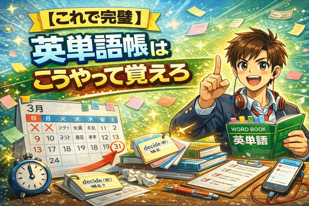 【これで完璧】英単語帳はこうやって覚えろ