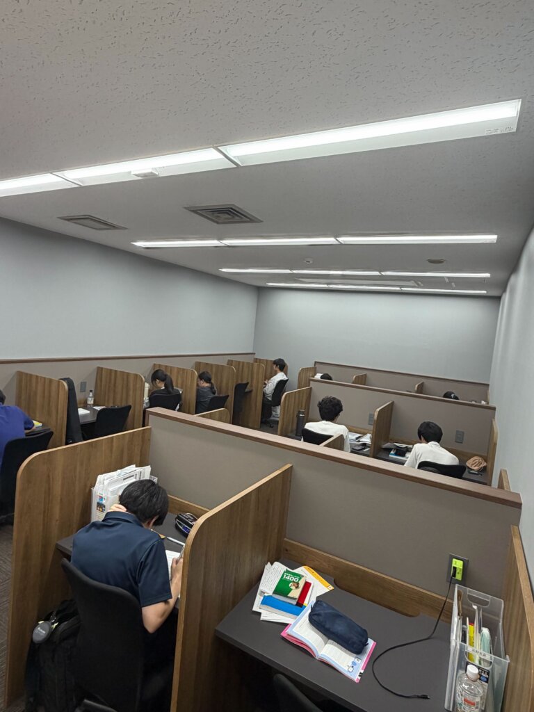 自習室の様子です！！