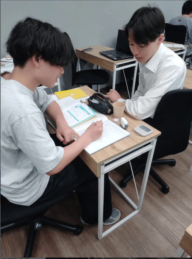 英文法ゼミの様子